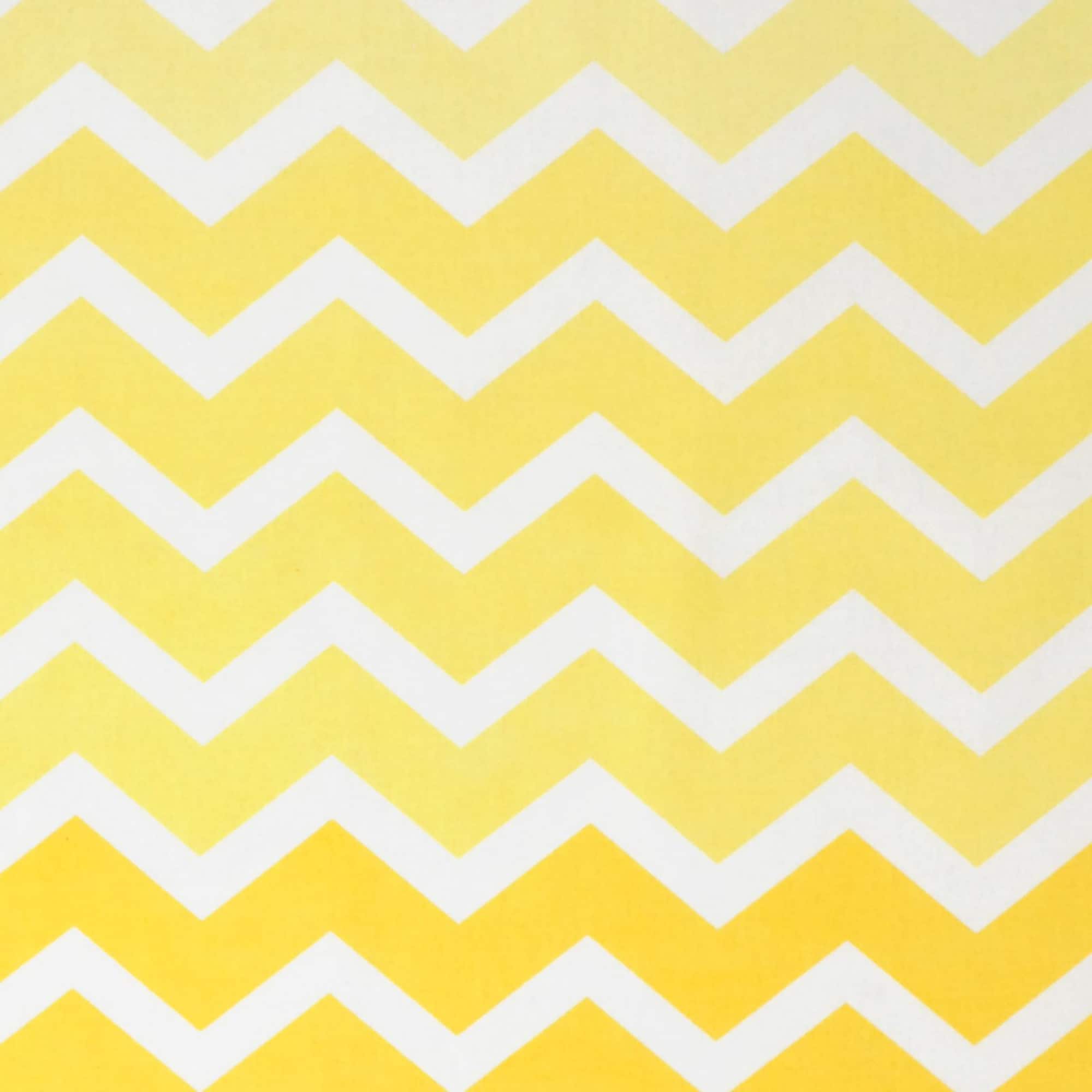 DII® Yellow Chevron Dishtowel, 2ct.